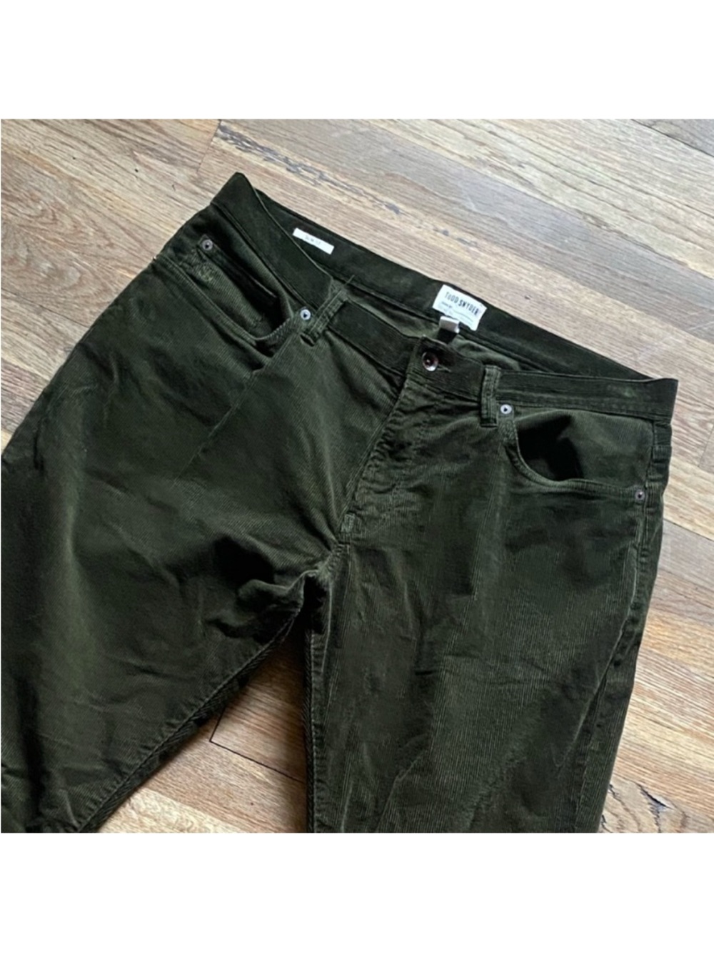 Todd Snyder Straight 5 Pocket Corduroy 34x30 - Picture 13 of 16